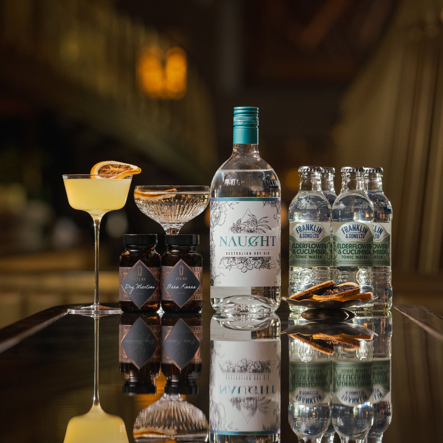 The ATLAS Curated Gin Set - Naught Australian Dry Gin