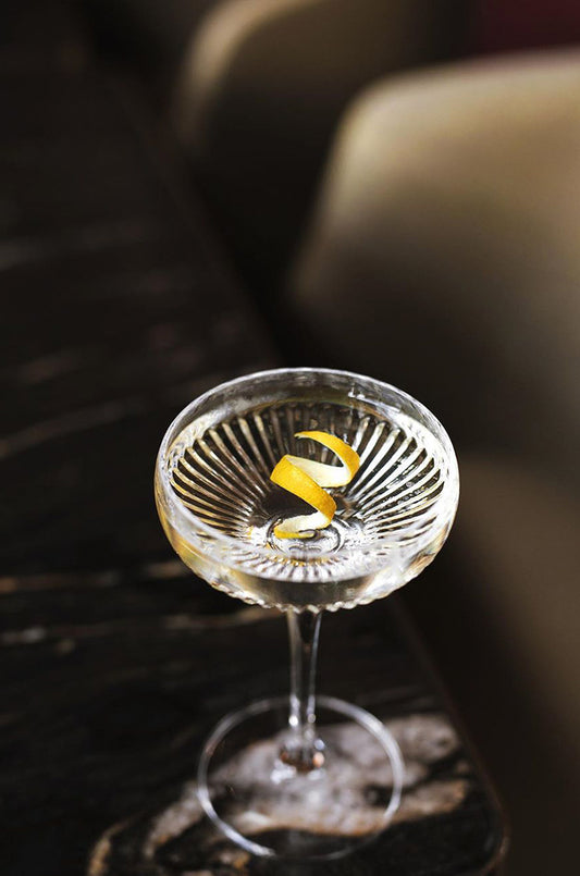 One pair of ATLAS martini glasses by Waterford