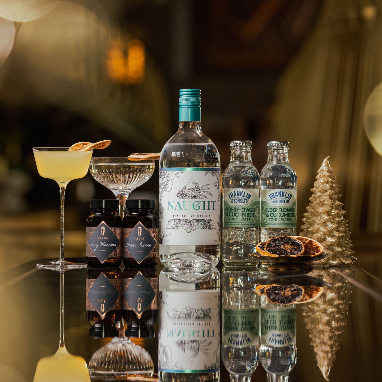 The ATLAS Curated Gin Set - Naught Australian Dry Gin